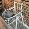 Chaise haute bébé pliante