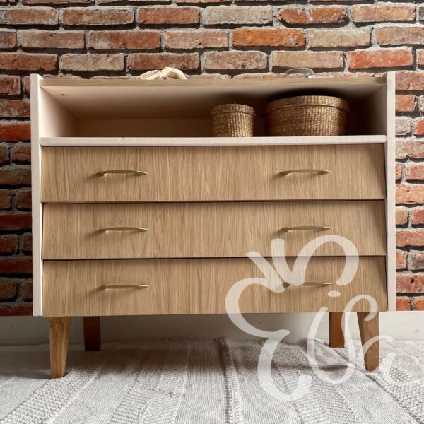 Commode 3 tiroirs vue de face