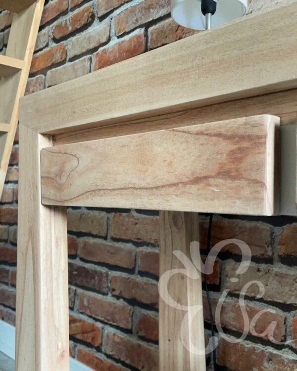 console contemporaine vue tiroir