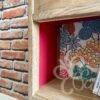 chevet haut et étroit art déco vue sur niche ouverte